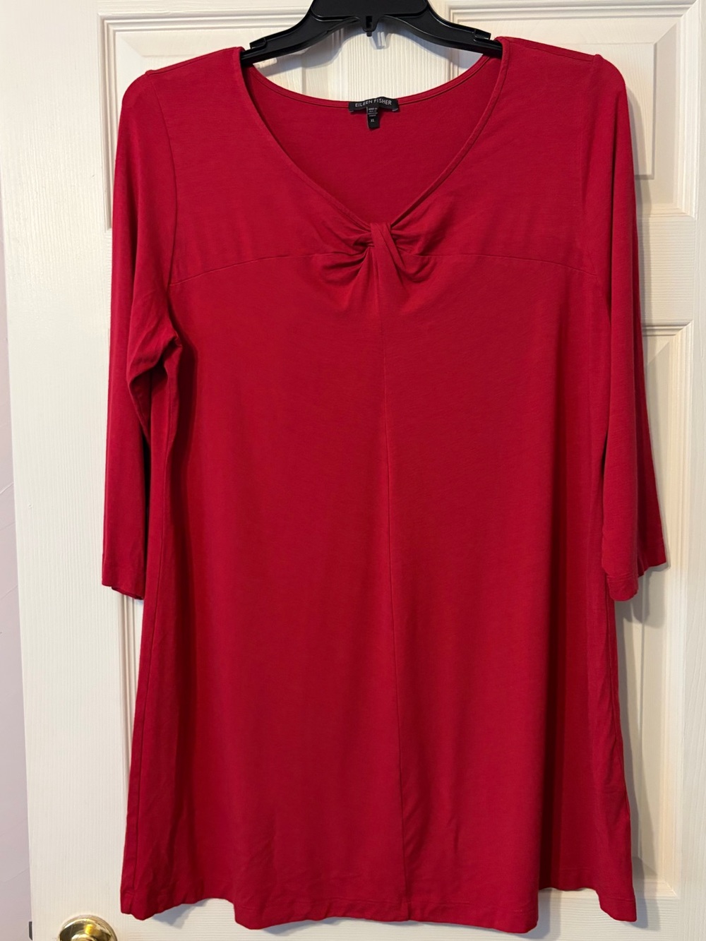 Eileen Fisher Red Tunic Dress